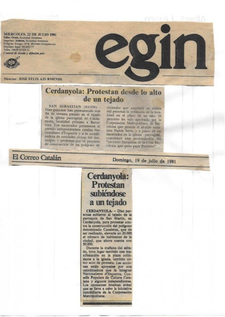 Canaletes - Egin