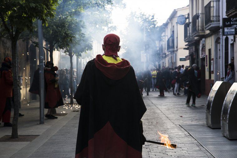 Els diables al carrer de Sant Ramon