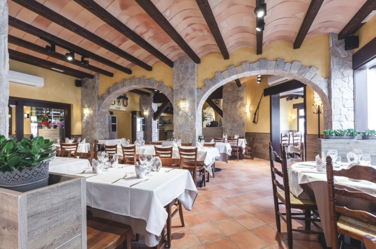 El restaurant destaca per tenir un marc ideal per a celebrar els nadals