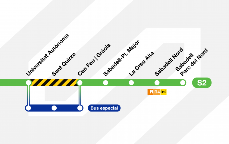 S'ha habilitat un servei especial d'autobusos