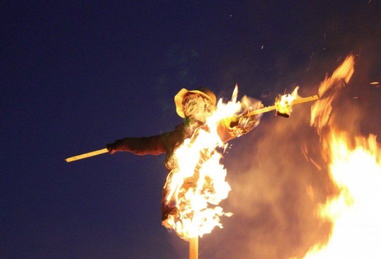 La foguera de Sant Joan l'any 2017