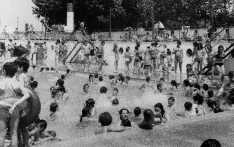 La piscina de la cerveseria Las Vegas