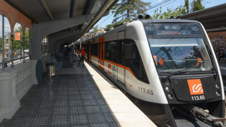Imatge d'un tren de FGC