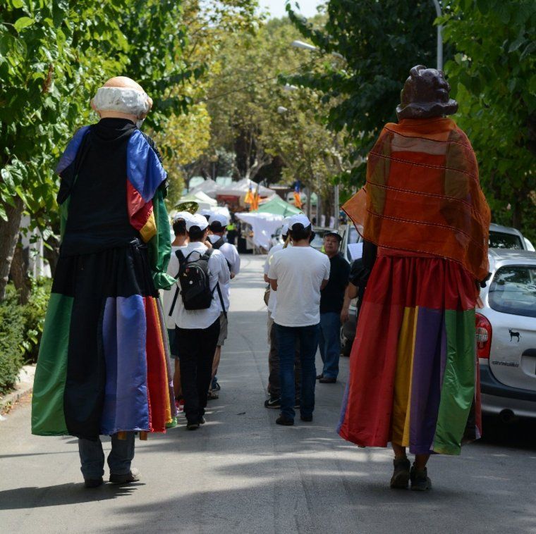 Els gegants de Bellaterra Domènec i Martineta