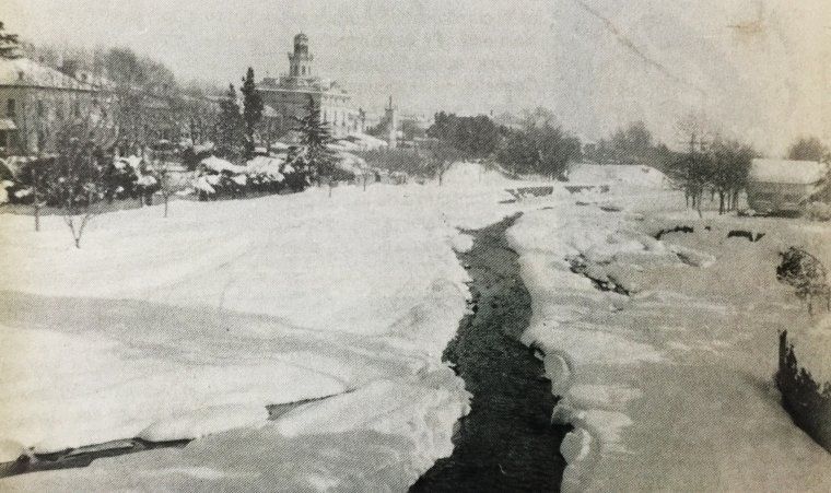 La nevada va cobrir Cerdanyola