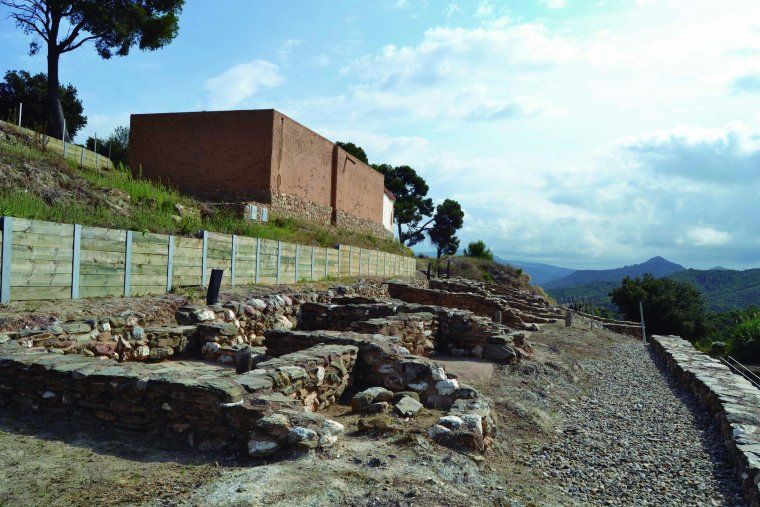 L'antic poblat ibèric disposa d'un museu per explicar la seva història