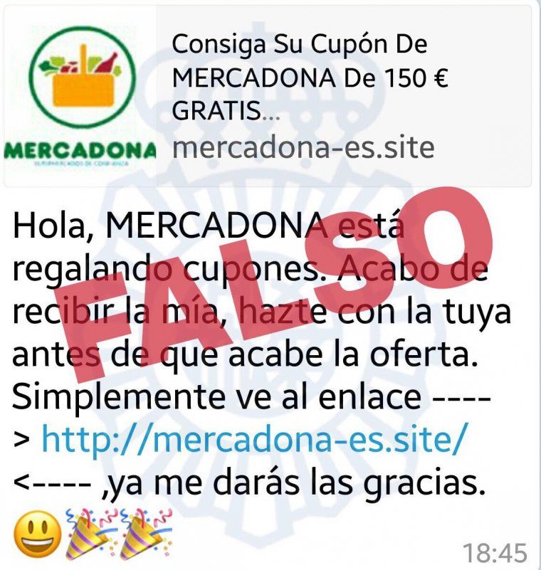 La Policia alerta a través de Twitter