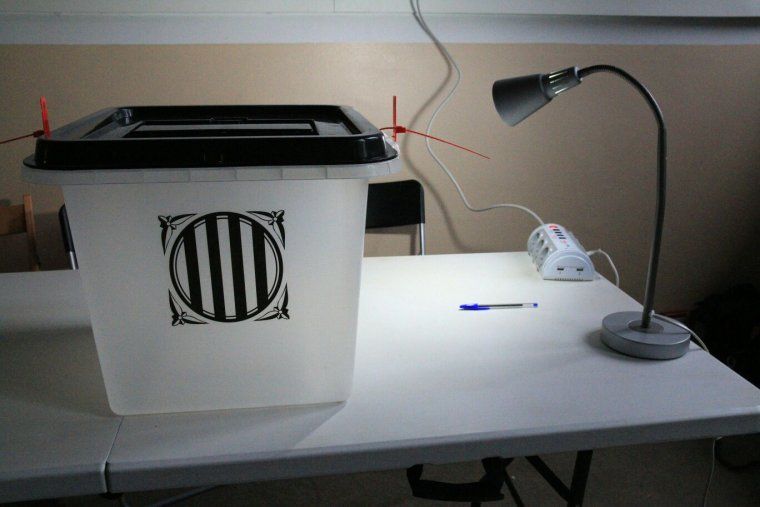 Les urnes d'aquest referèndum a Cerdanyola