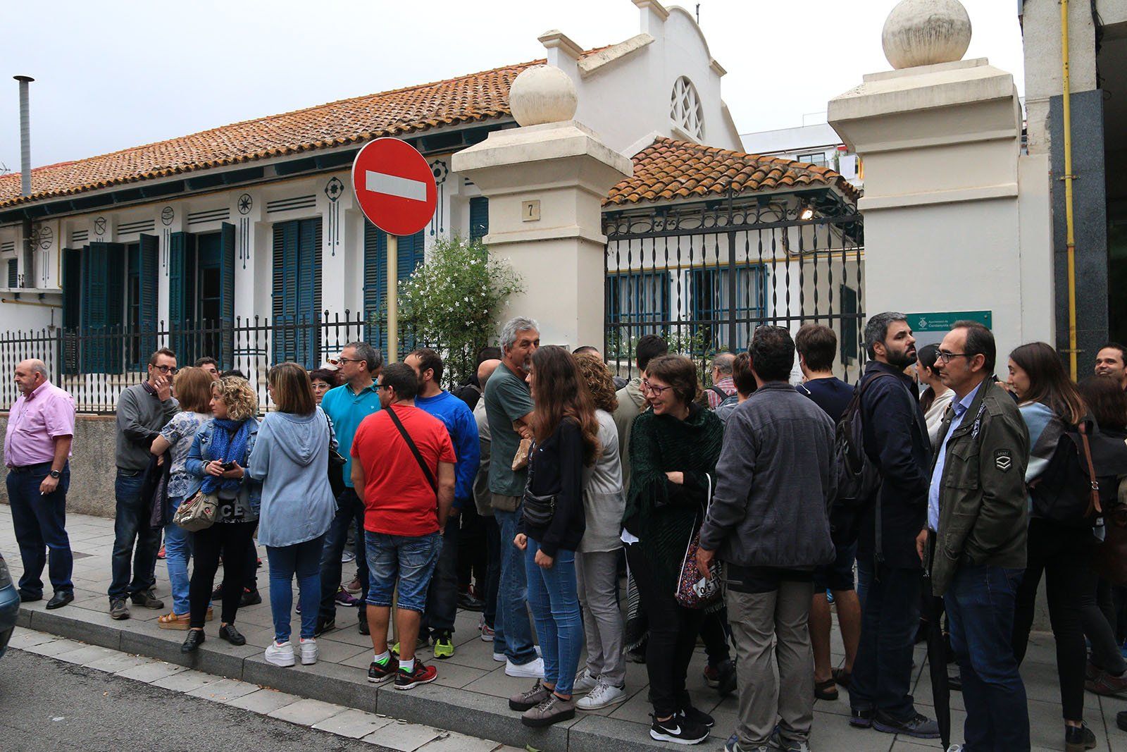 Com s'està vivint l'1 d'Octubre a Cerdanyola