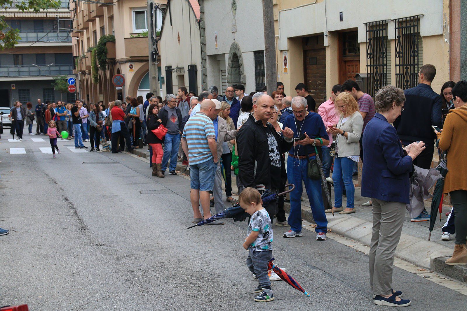 Com s'està vivint l'1 d'Octubre a Cerdanyola