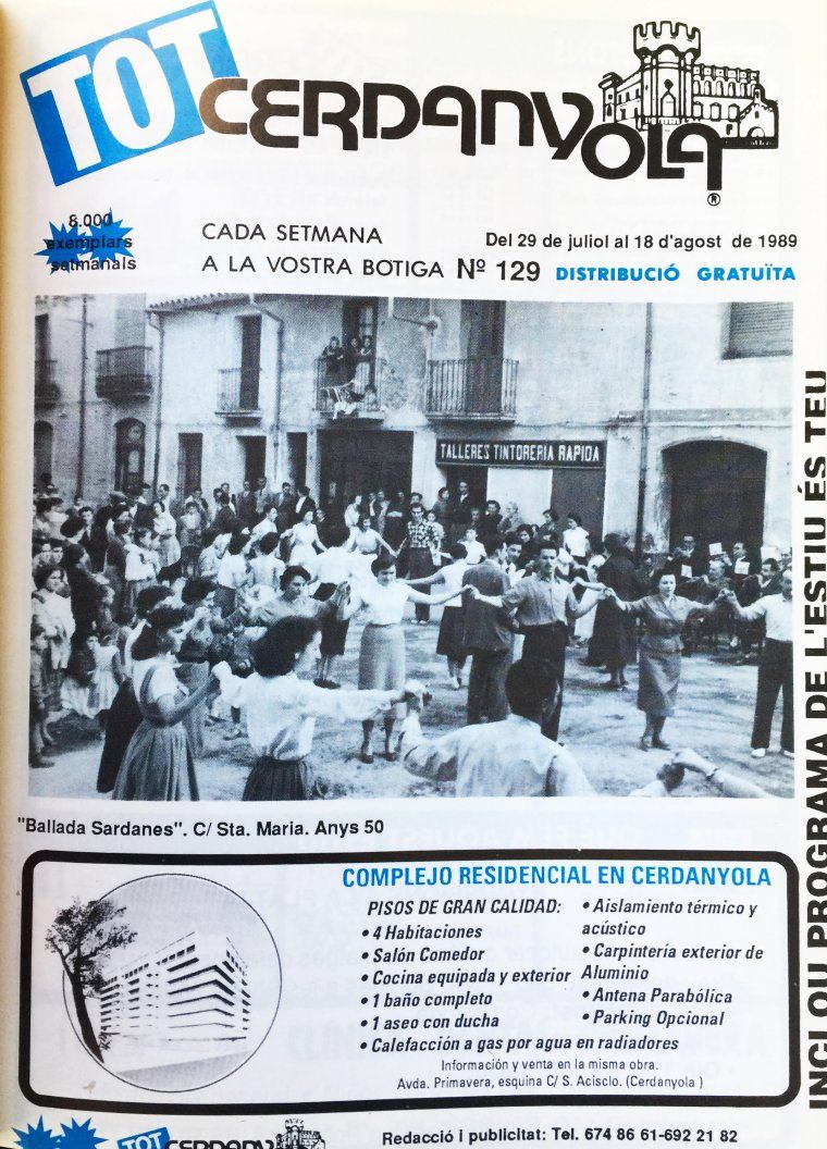Portada del TOT Cerdanyola de l'any