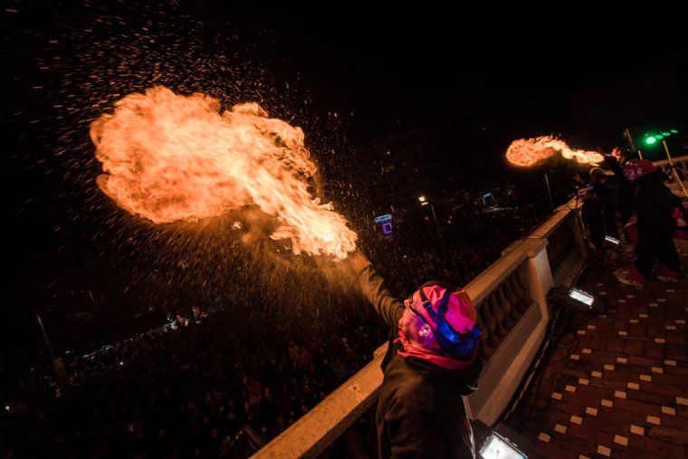 Les fotografies del Correfoc de la Festa Major de Tardor de Sant Martí