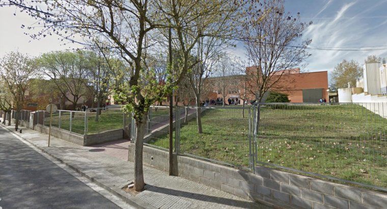 Entrada de l'institut Jaume Mimó de Cerdanyola