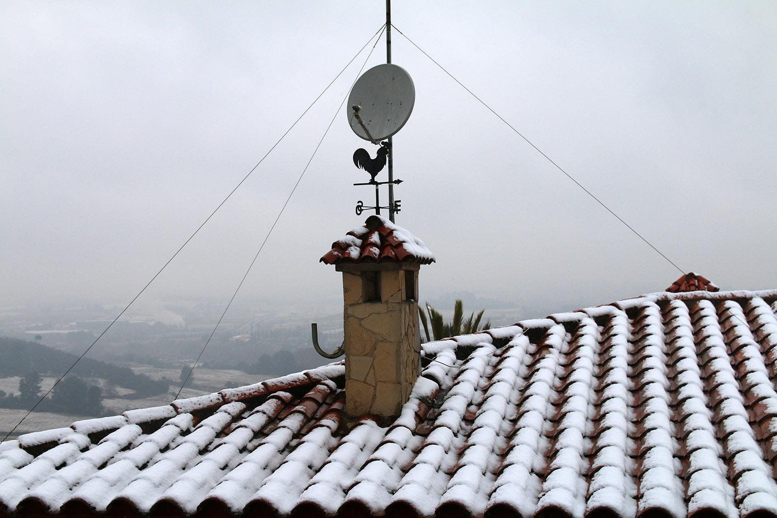 Imatge de la nevada a Cerdanyola l'any 2018. FOTO: Lali Álvarez Imatge de la nevada a Cerdanyola l'any 2018. FOTO: Lali Álvarez