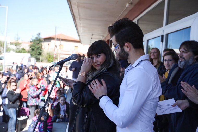 Sonia Arpide, la filla de Paco Arpide, ha agraït el gest a l'Ajuntament