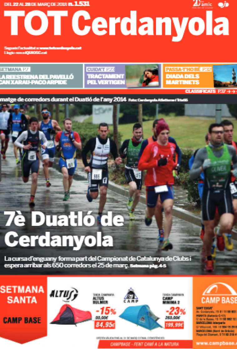 La portada del TOT del 28 de març