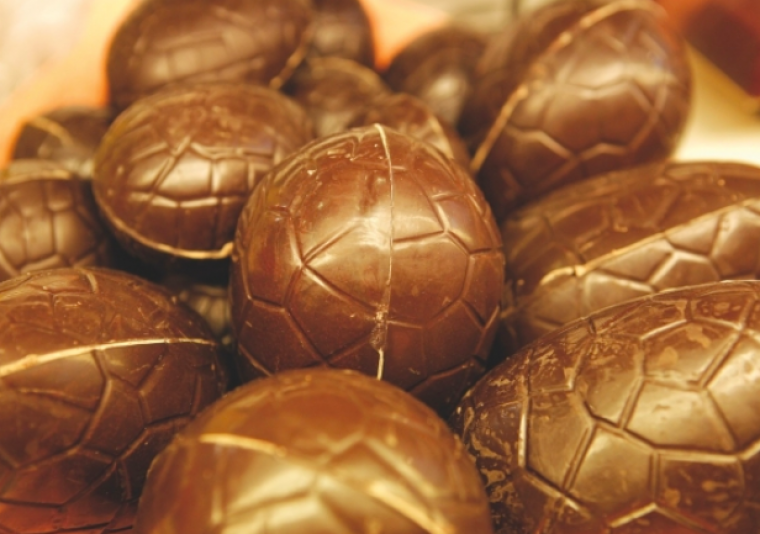 Ous de xocolata per celebrar Pasqua