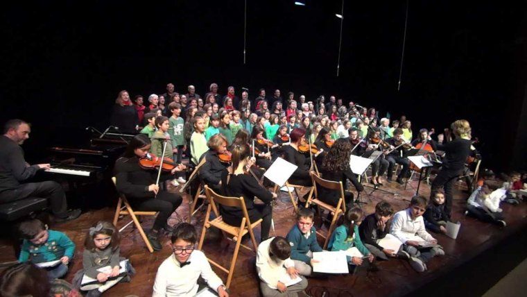 Concert de Nadal de l'EMM Aulos en una imatge d'arxiu