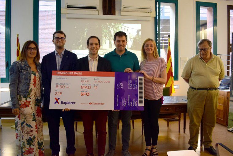 Els guanyadors amb el projecte Machianery