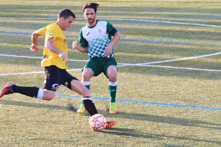 Imatge d'un partit del Cerdanyola FC. 