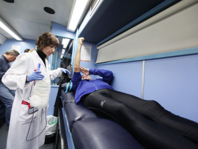 Unitat mòbil del Banc de Sang i Teixits