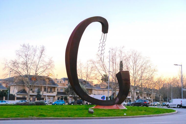 La plaça de l'Estatut