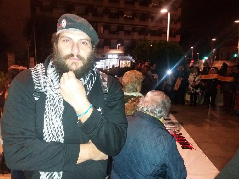 Jandi Velasco va ser un dels 14 detinguts el 23 de febrer davant el TSJC