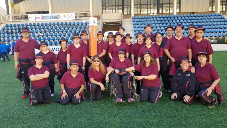 Delegació d'ASPADI als Specials Olympics