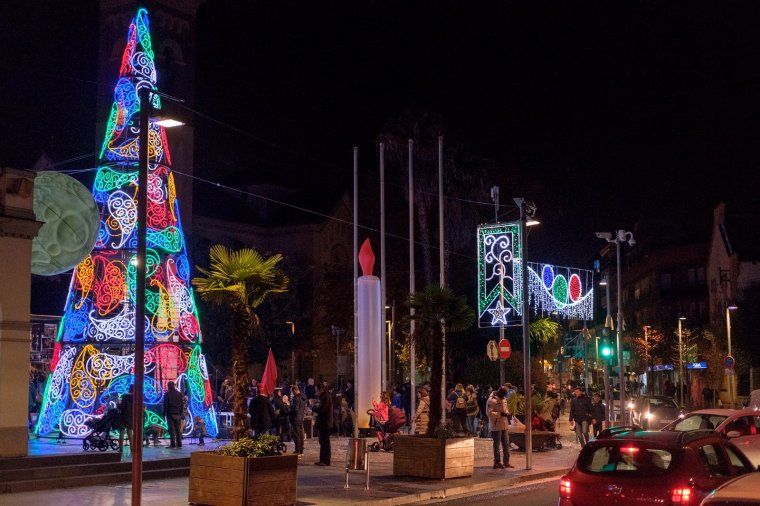 Arbre de Nadal a Abat Oliba