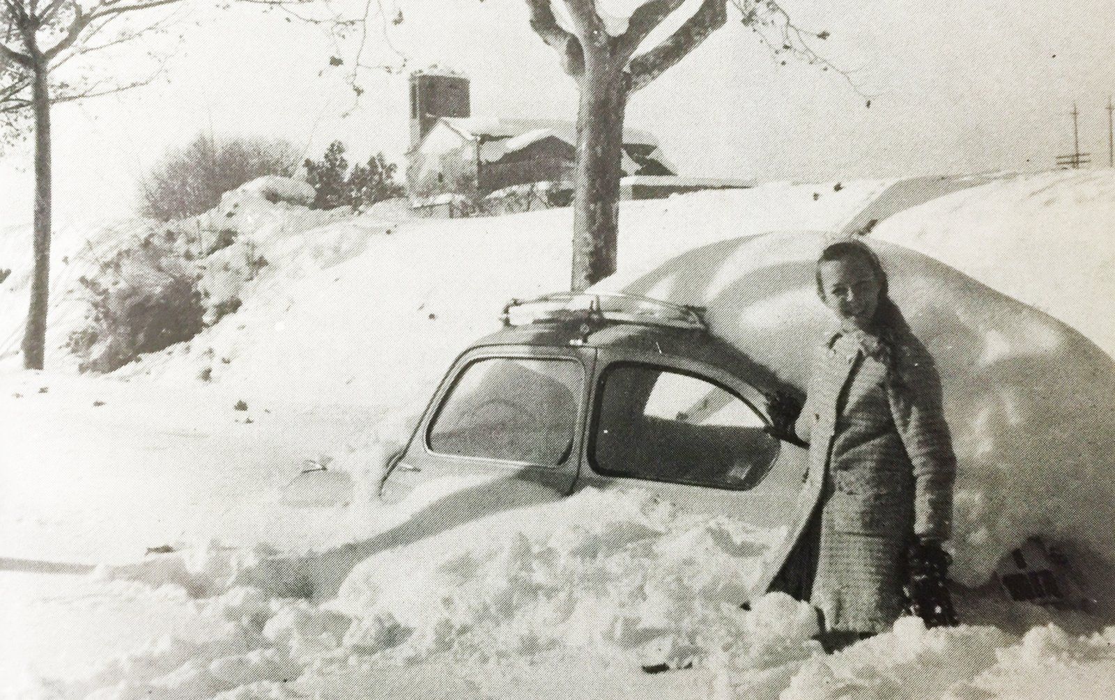 La nevada de 1962 a Cerdanyola La nevada de 1962 a Cerdanyola