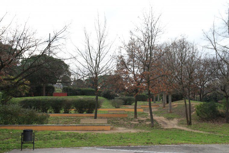 El Parc del Turonet un dia de fred