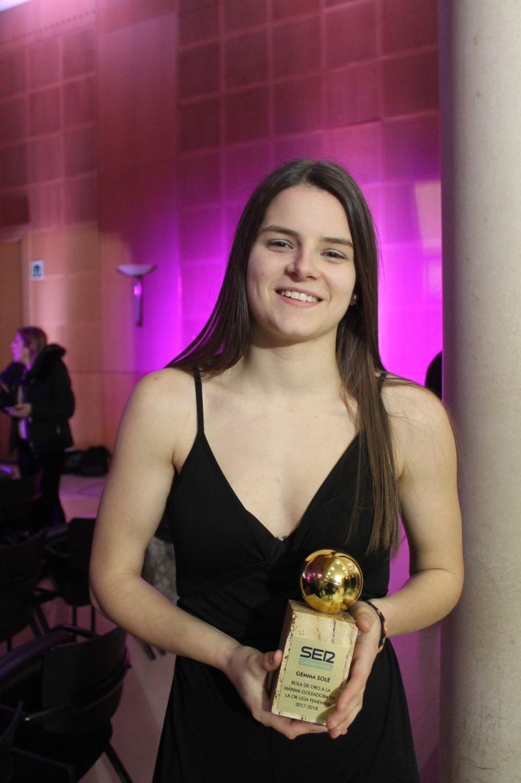 En la seva primera nominació, ha guanyat el premi a millor esportista femenina de l'any