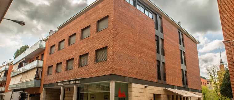 L'hotel Torre Vermella, és un dels més cèntrics de la ciutat. FOTO: Arxiu