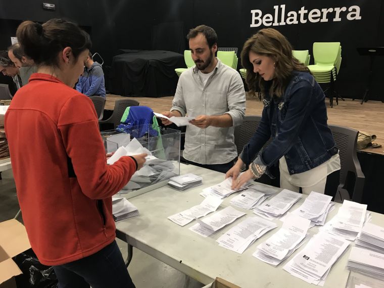 Recompte de vots a Bellaterra