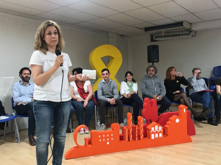 Helena Solà i membres de la llista d'ERC per les municipals. FOTO: Arxiu Helena Solà i membres de la llista d'ERC per les municipals. FOTO: Arxiu