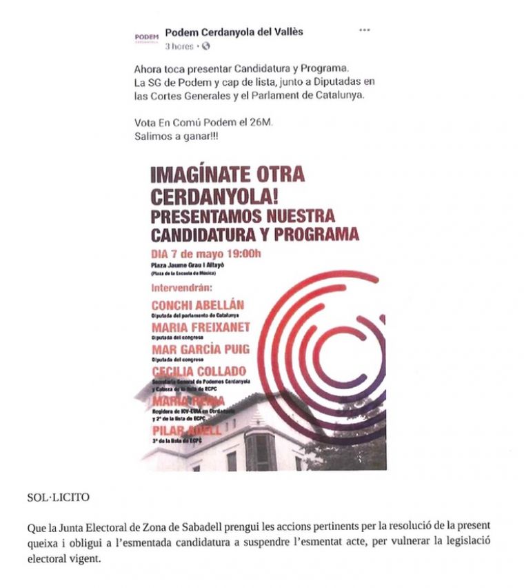 denúncia