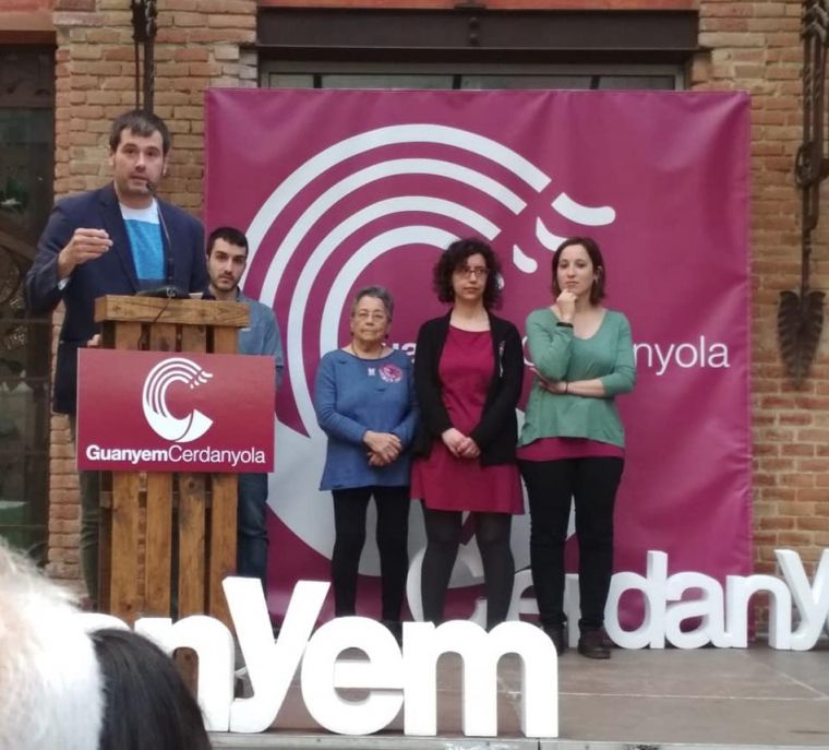 Acte de presentació de Guanyem Cerdanyola