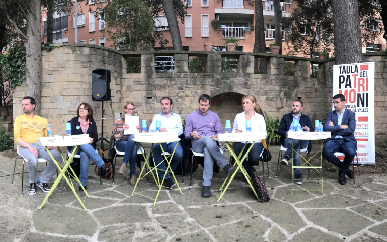 Els vuit candidats al debat de patrimoni