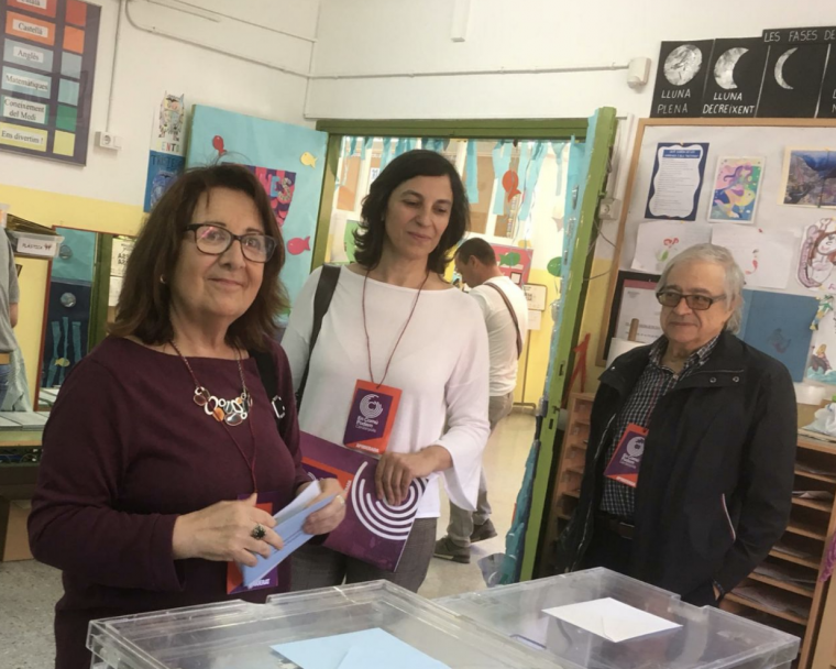 Pilar Adell i Cecilia Collado, representants de Podem a l'Ajuntament dins d'En Comú Podem. FOTO: Arxiu