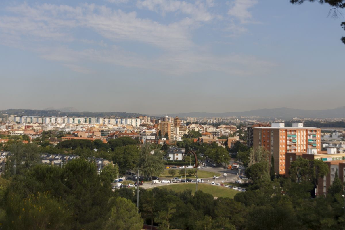 Panoràmica de Cerdanyola des del Parc del Turonet.