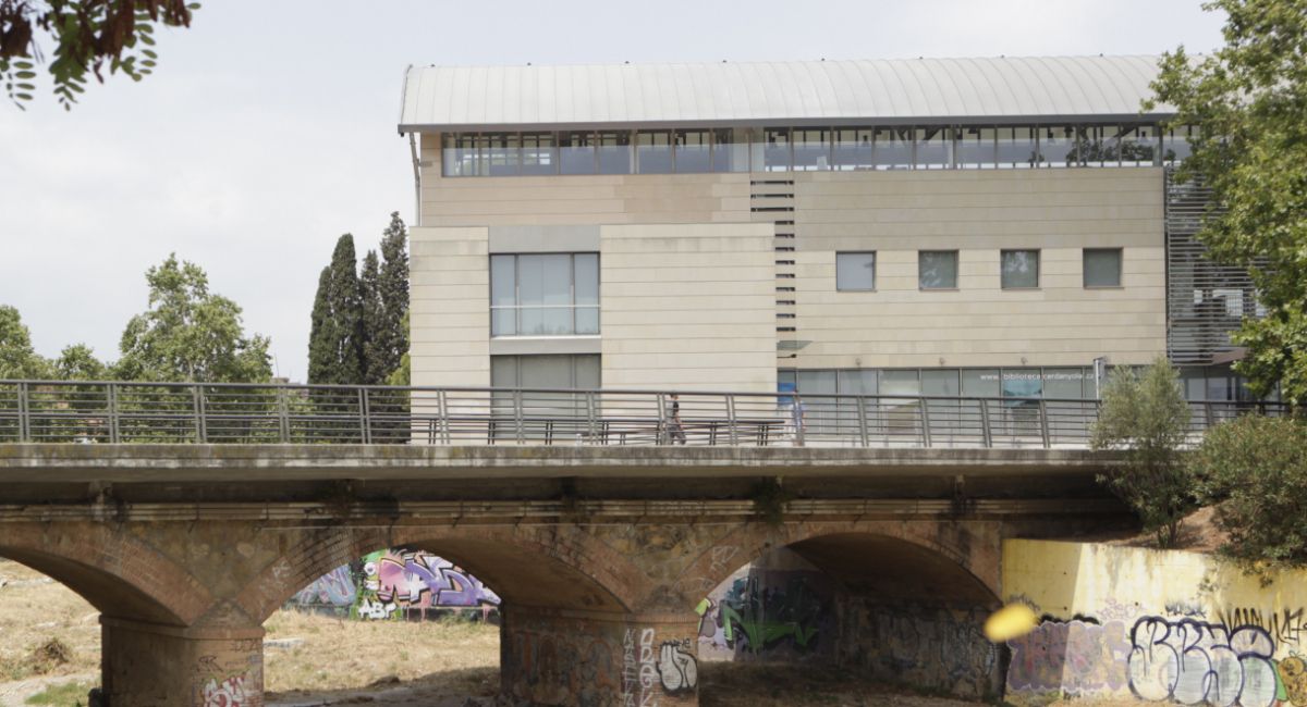Biblioteca Central de Cerdanyola. Foto: Arxiu