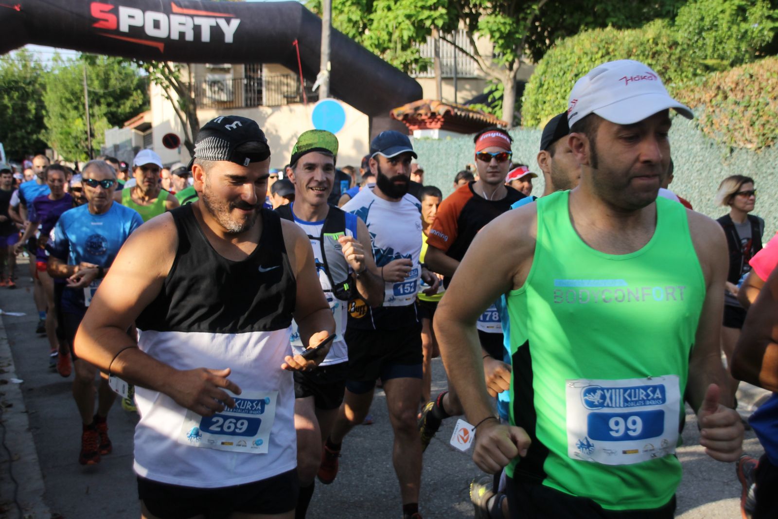 Imatge de la 13a edició de la Cursa dels Poblats Ibèrics l'any 2019.