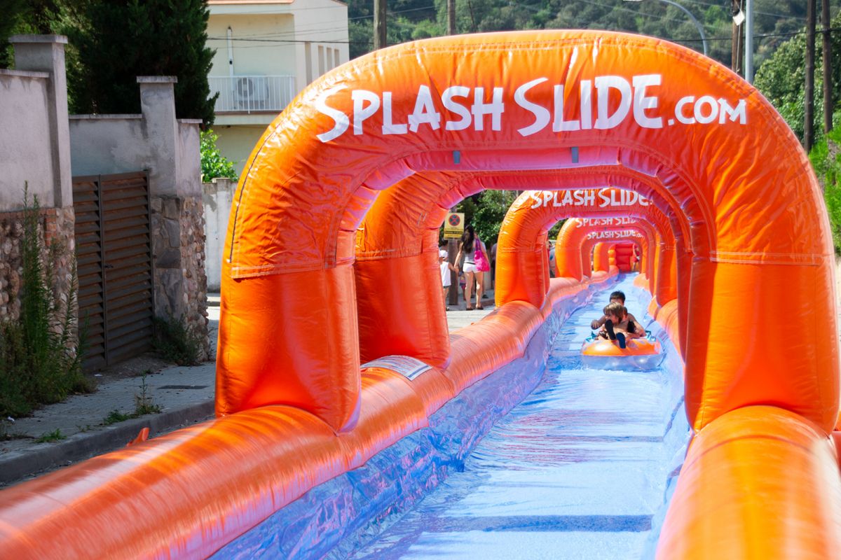 El tobogan aquàtic ha estat el protagonista del diumenge a Montflorit