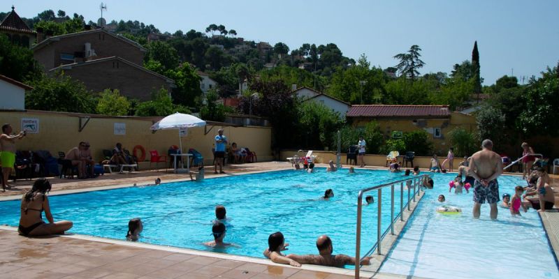 La piscina del Montflorit durant un dissabte de Festa Major / Arxiu La piscina del Montflorit durant un dissabte de Festa Major / Arxiu