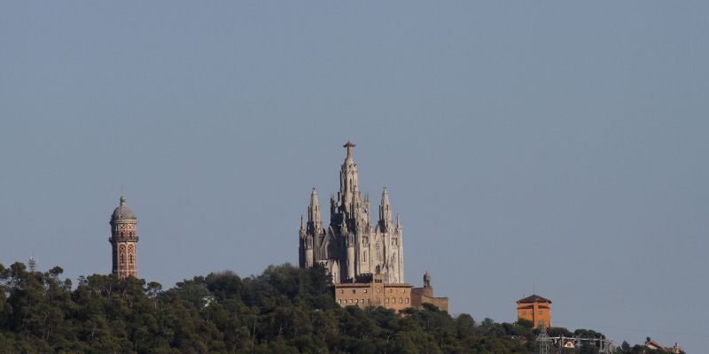 El cim del Tibidabo. FOTO: Haidy Blanch