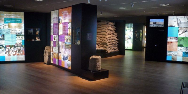 Exposició permanent del Museu i Poblat Ibèric de Ca n'Oliver 