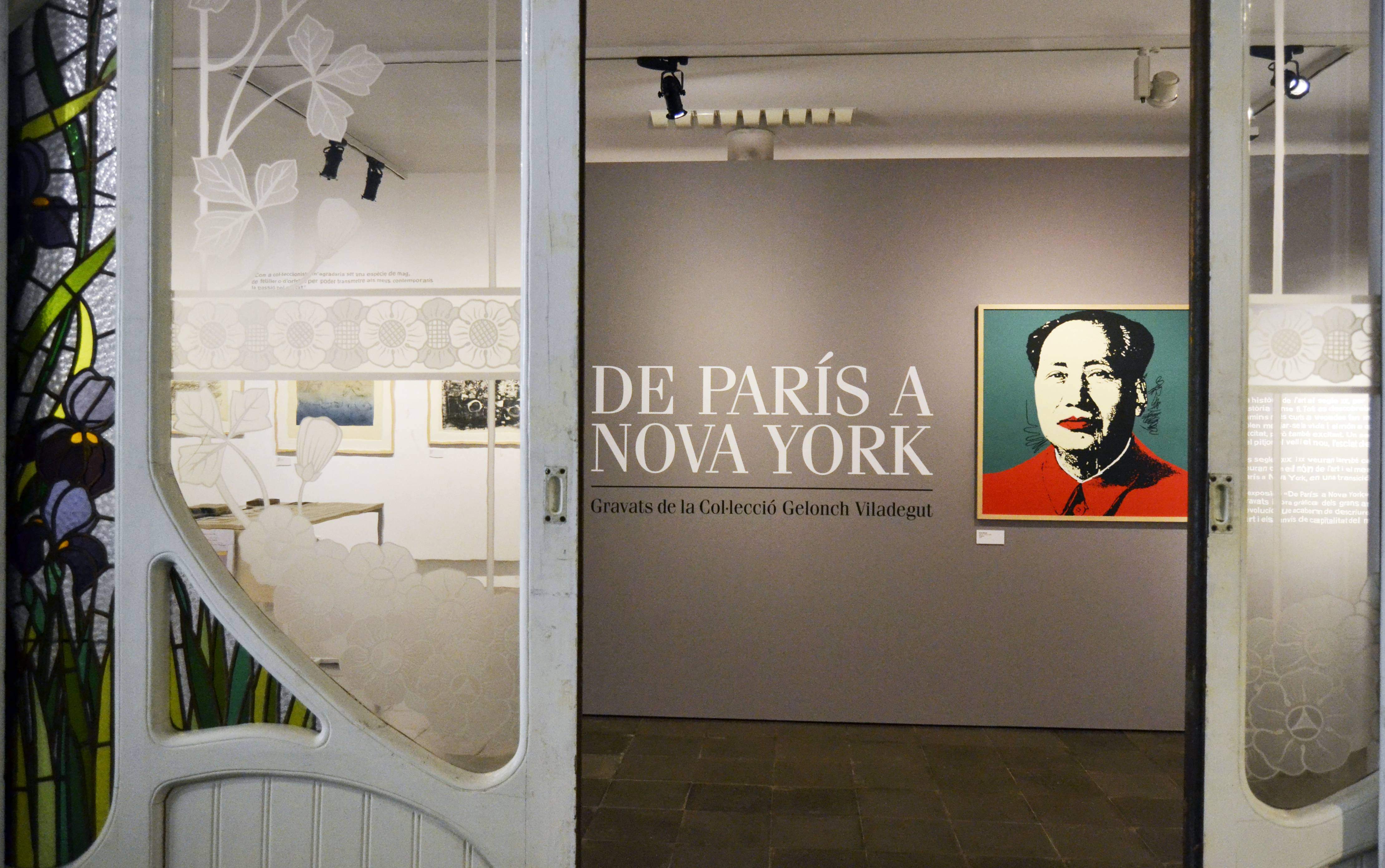 Exposició "De París a Nova York"