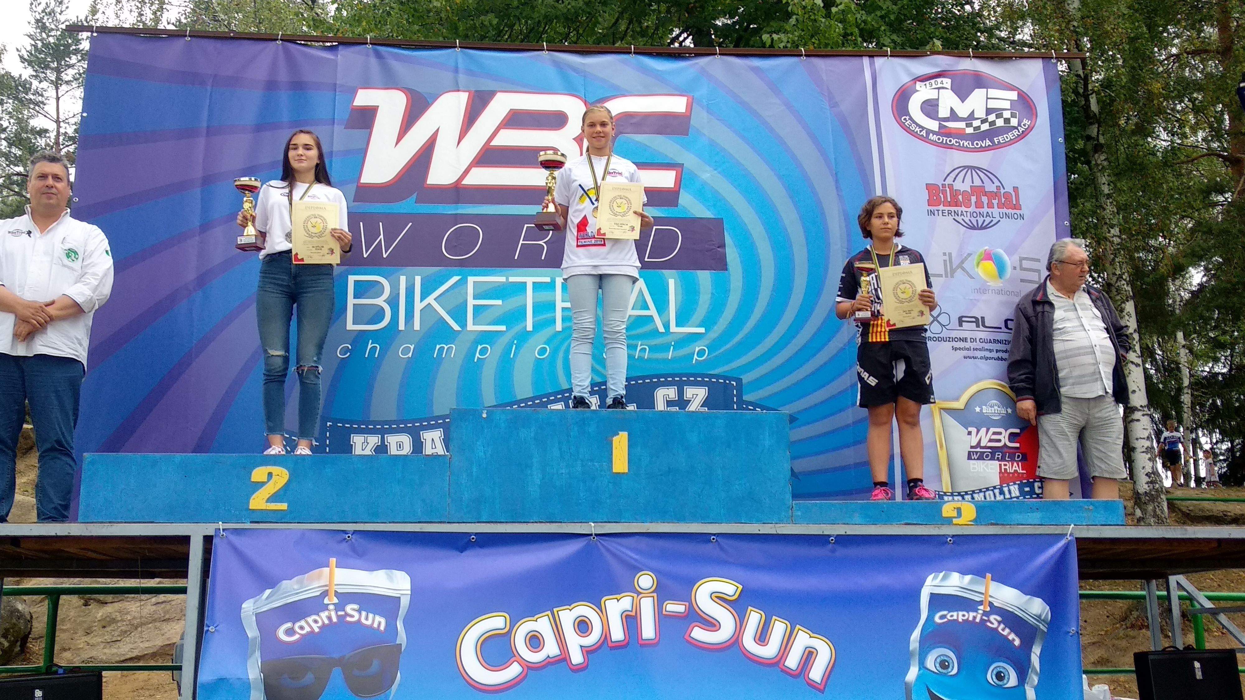 Júlia Mallén ha obtingut el tercer podi en la competició Biketrial Femine 2019 | Cedida