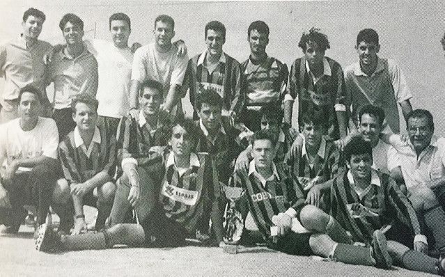 El CF Serragalliners, en els seus inicis