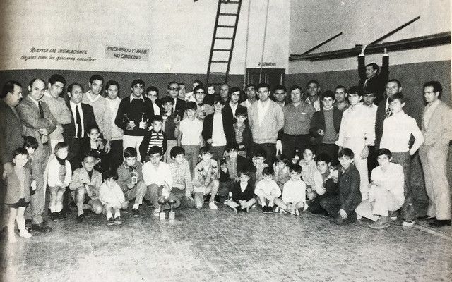 Fronton Sant Medir, anys 70 (TOT Cerdanyola, 287)   Cedida per la Família Báguenas